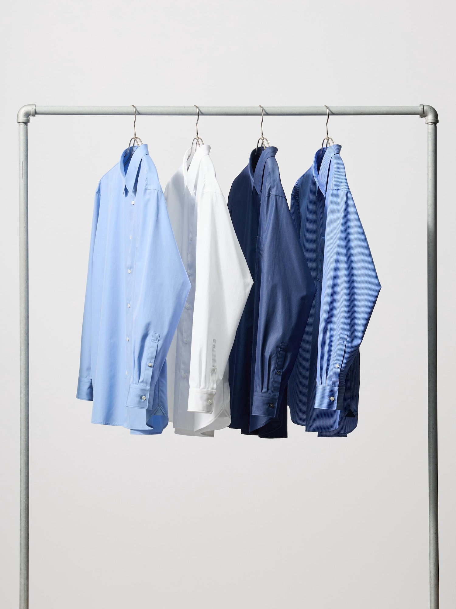 supremeさん専用　 L ユニクロ公式 | エクストラファインコットンブロードシャツ（長袖）