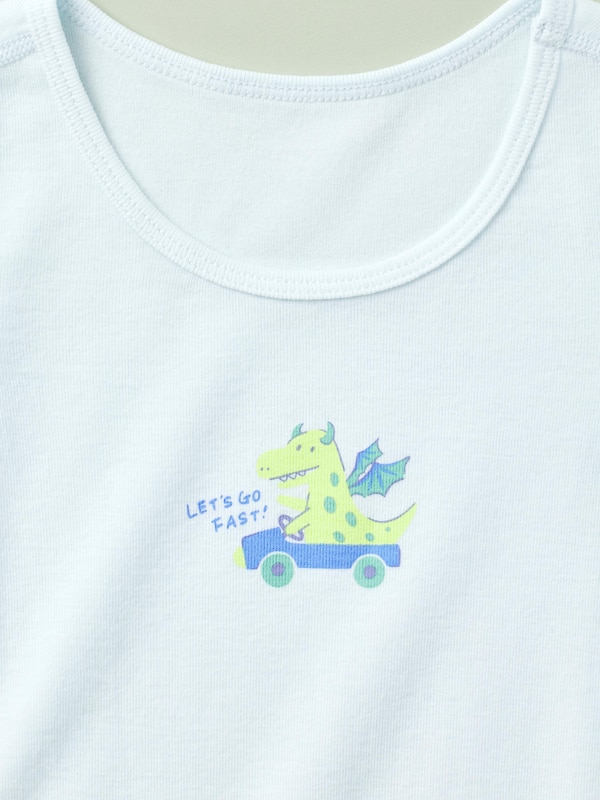 コットンフライスインナーT/2枚組