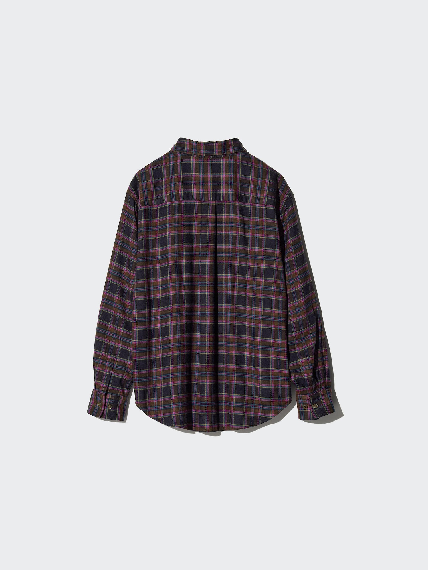 WOMEN'S SOFT FLANNEL SKIPPER SHIRT LONG SLEEVE | UNIQLO IN
