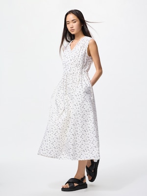 Cotton Gathered Dress