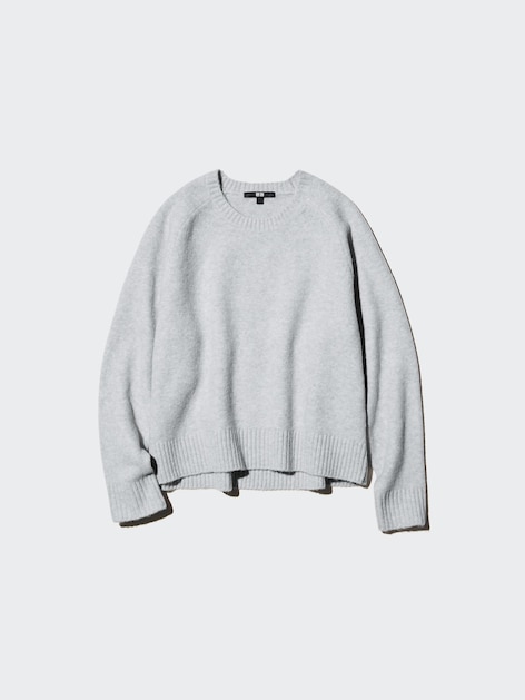 Souffle Yarn Crew Neck Sweater