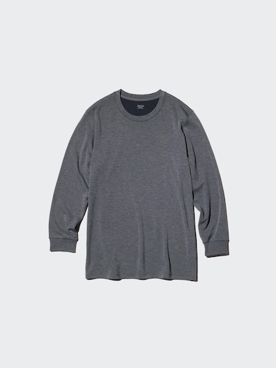 極暖ヒートテックコットンクルーネックT/9分袖 2