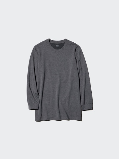 極暖ヒートテックコットンクルーネックT/9分袖 3