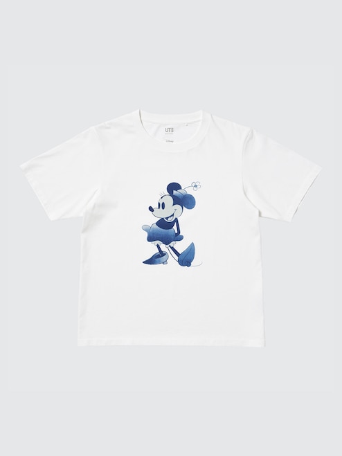 WOMEN'S DISNEY IN BLUE SHORT SLEEVE UT UNIQLO PH