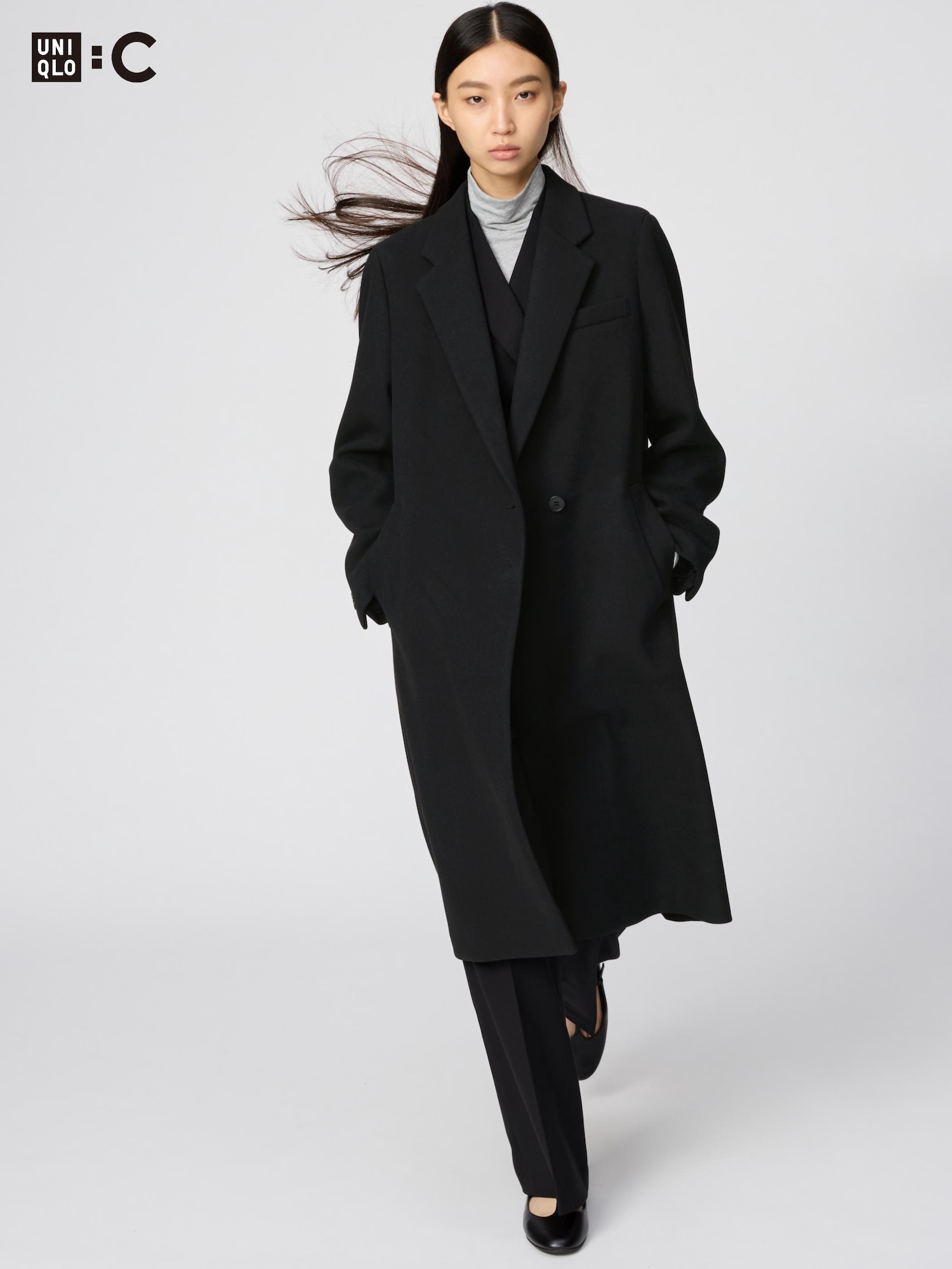 UNIQLO C ロングコート UNIQLO公式 | レディースのコート (UNIQLO : C)