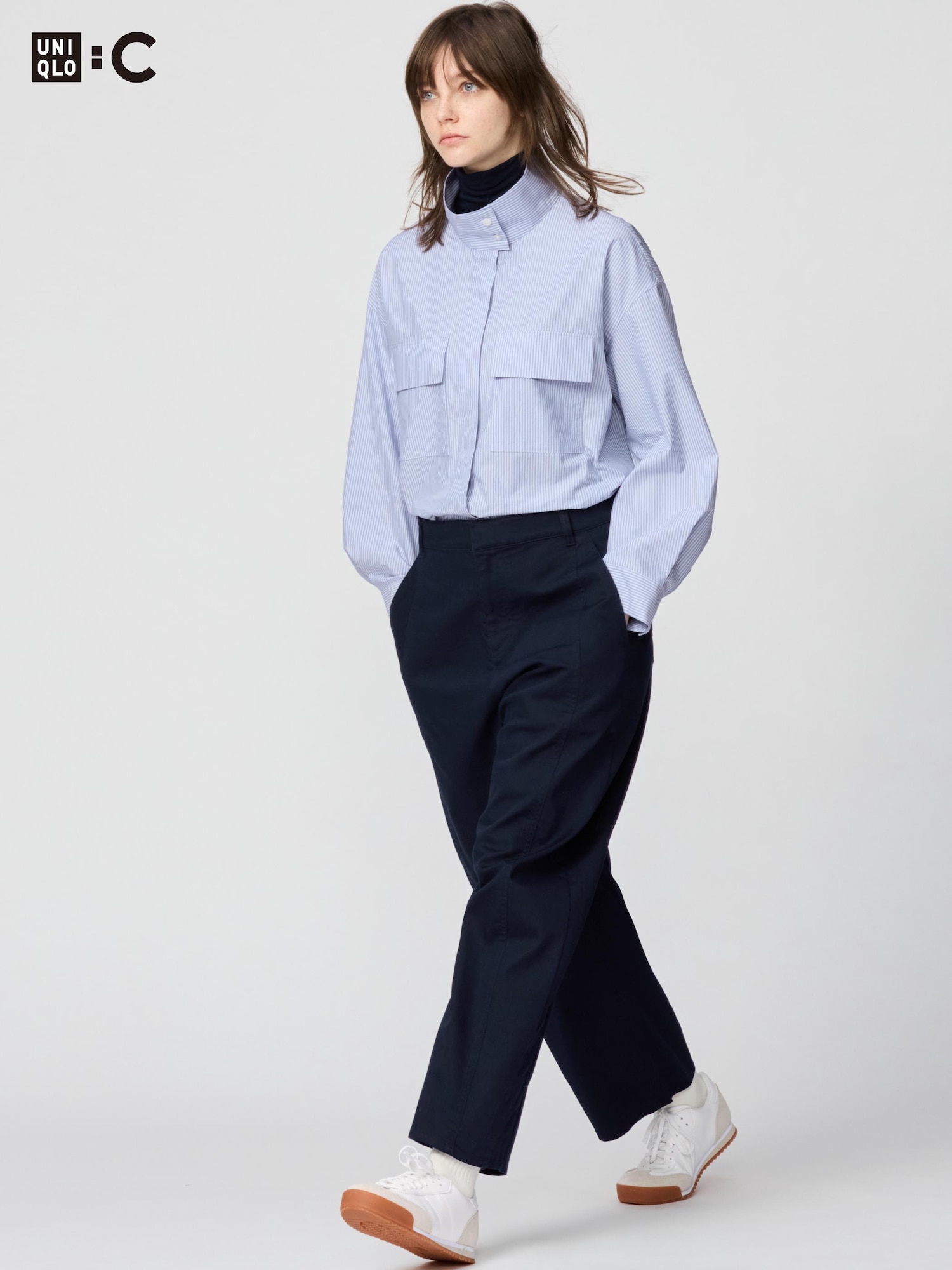UNIQLOレディース パンツ11本 ユニクロ公式 | タックワイドパンツ
