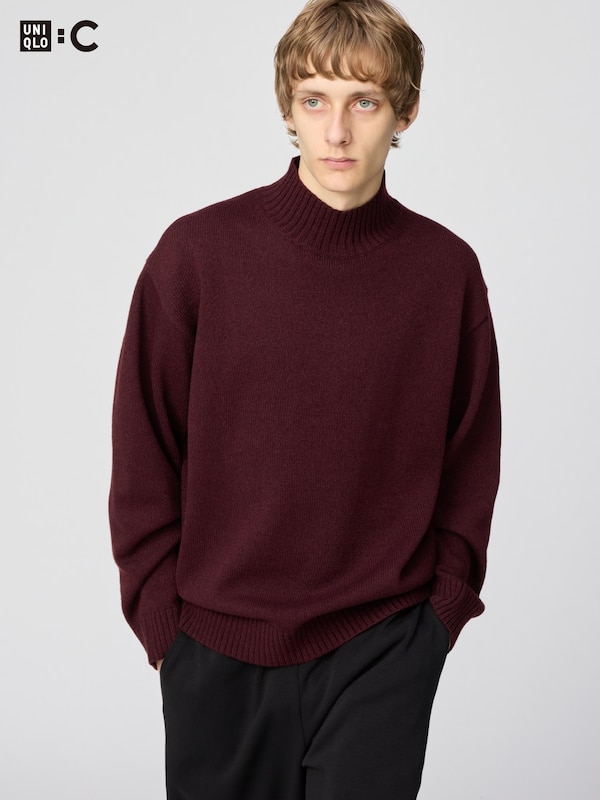 ローゲージハイネックセーター