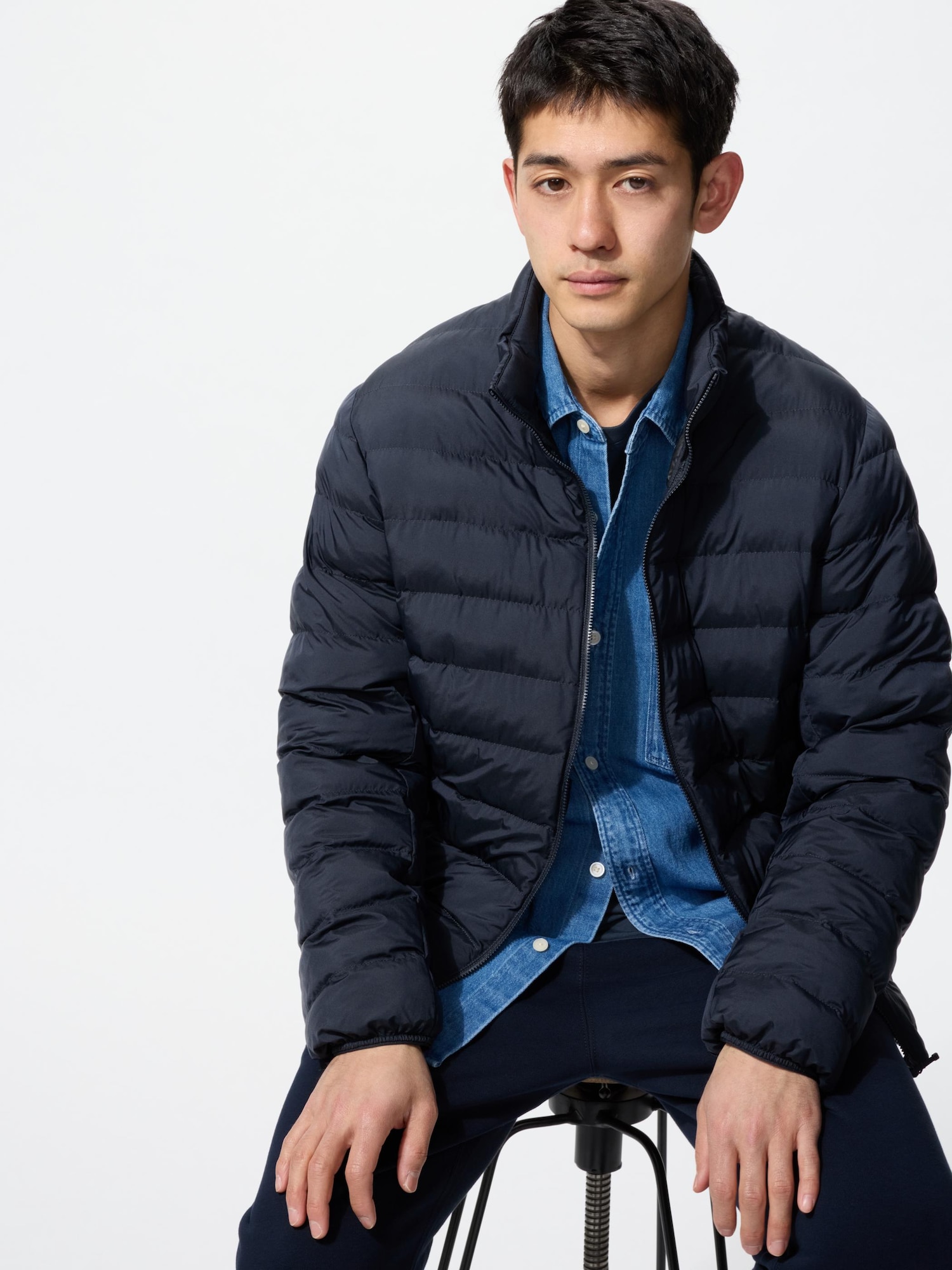【新品】UNIQLO C パフテックブルゾン　ブルー　XLサイズ　ユニクロシー ユニクロ公式 | パフテックブルゾン