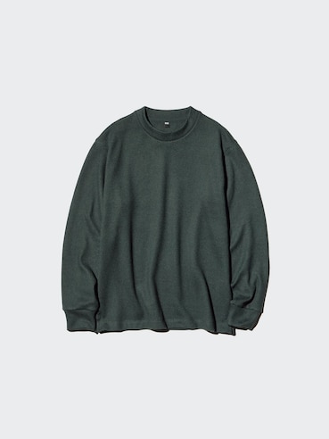 Soft Knitted Fleece Crew Neck T