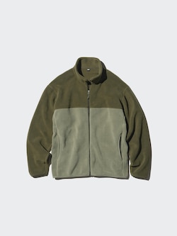 Fleece Full-Zip Jacket | Bicolour