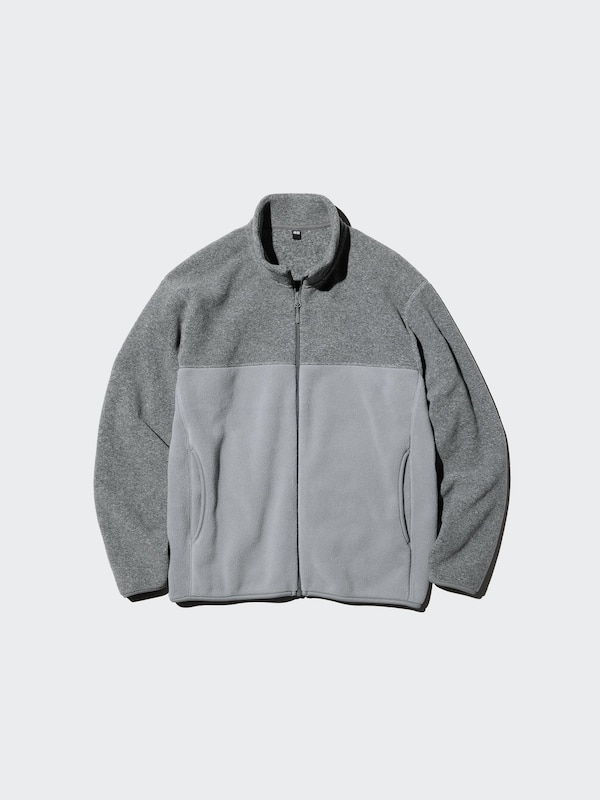 Fleece Full-Zip Jacket | Bicolour