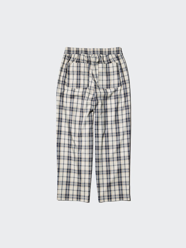 Flannel Easy Ankle Pants