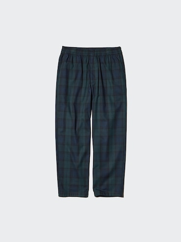 Flannel Easy Ankle Pants