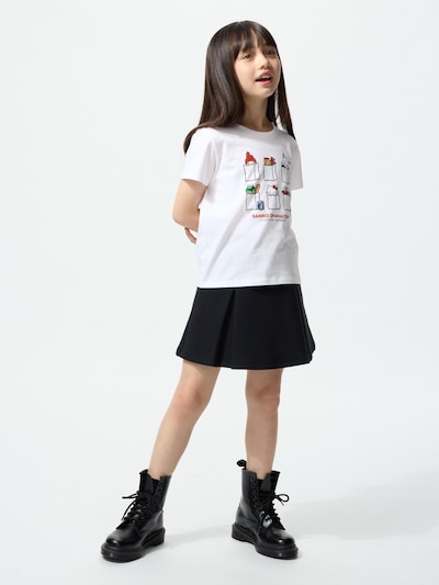 GIRLS 산리오 캐릭터즈 크롭드UT