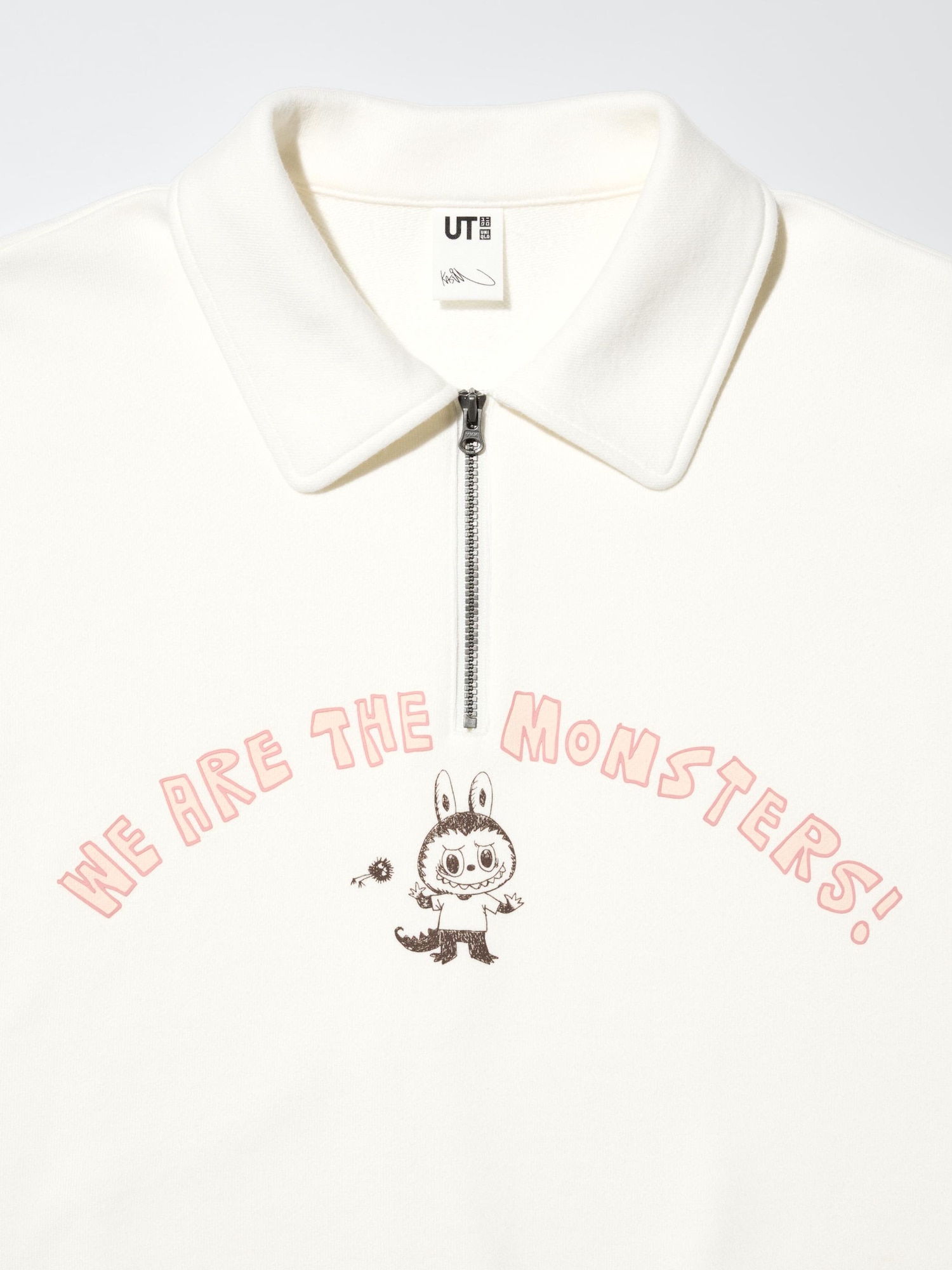 WOMEN'S POP MART HALF-ZIP SWEATSHIRT | UNIQLO MY