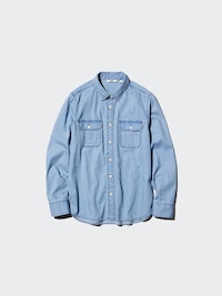 데님워크셔츠(긴팔)