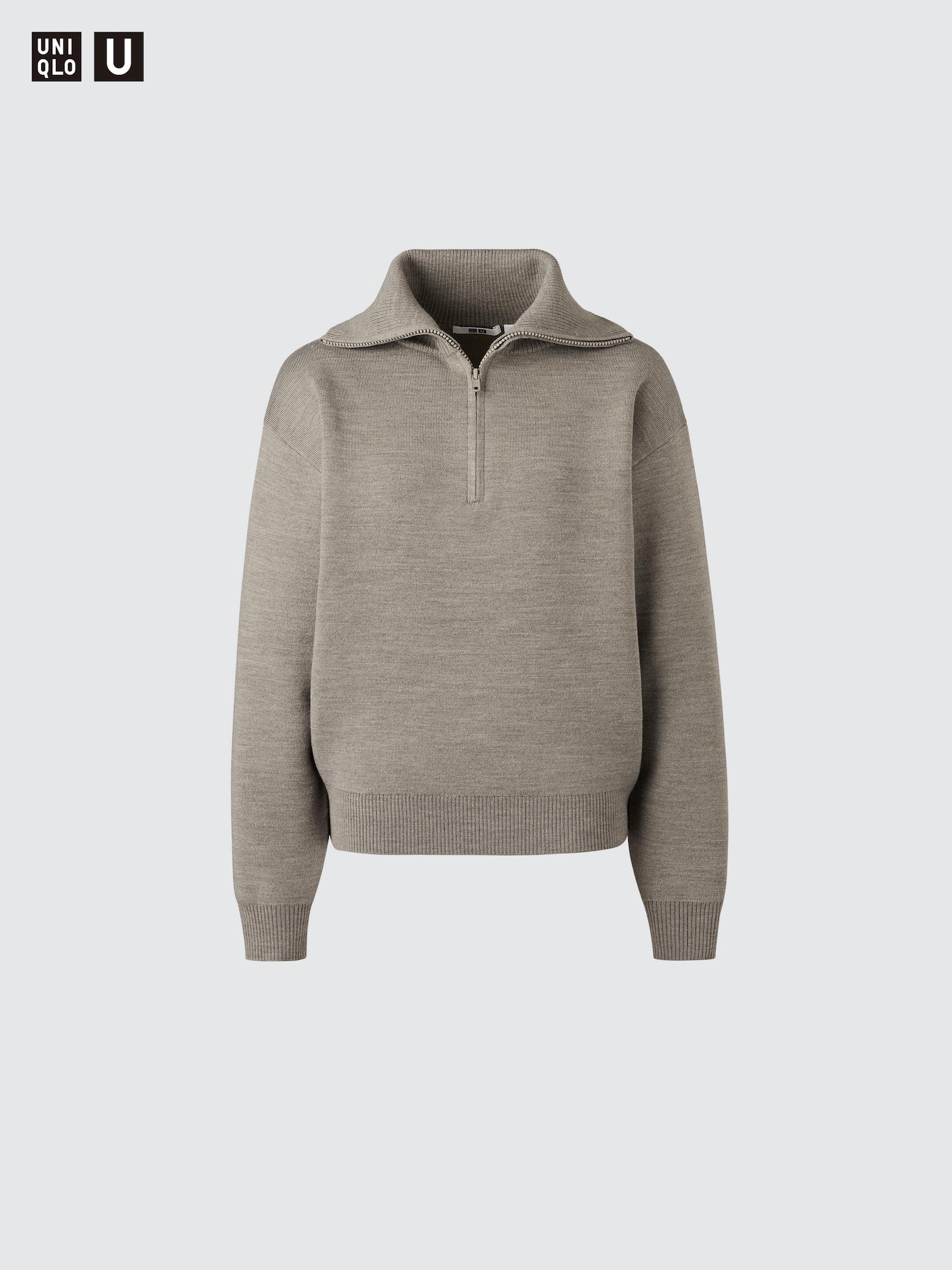 SCYEサイダブルフェイスハーフジップニットセータープルオーバー Scye（サイ）の「Scye | ダブルフェイスニット ハーフジッププル