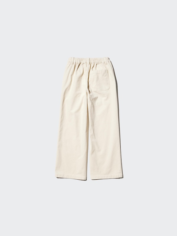 GIRLS코듀로이와이드팬츠