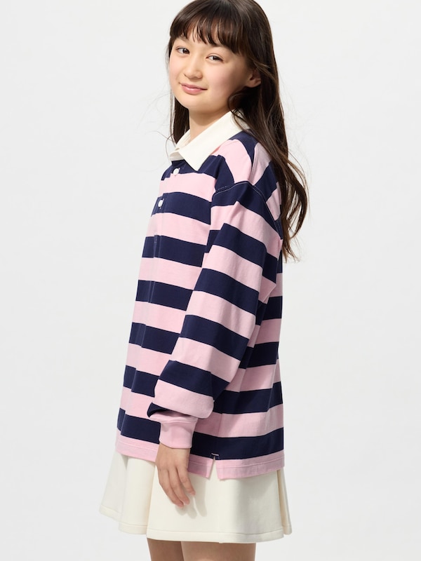 ラガーポロシャツ/長袖