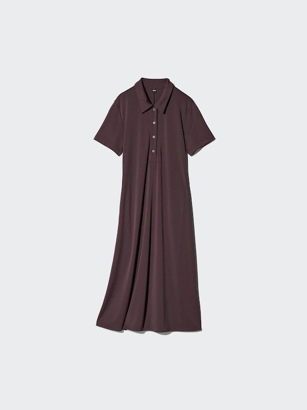 Đầm Polo Vải Crepe Jersey