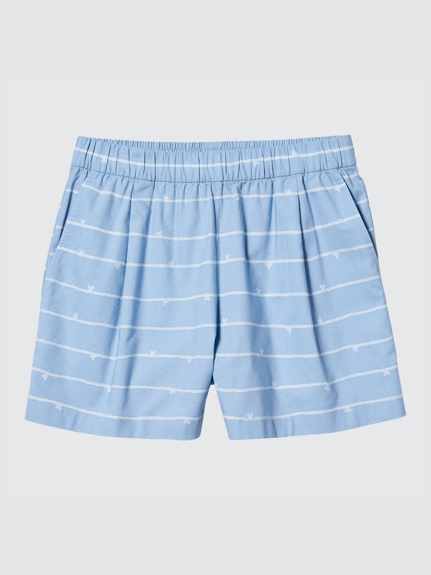 THM  Easy shorts    Blue   Sサイズ WOMEN'S DISNEY IN BLUE EASY SHORTS | UNIQLO CA