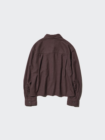 フランネルボクシーシャツ 4