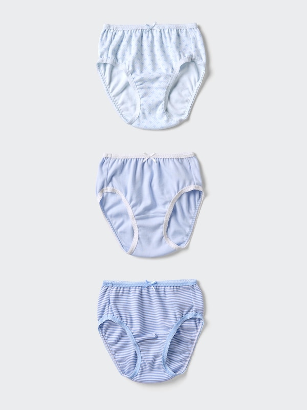 GIRLS コットンショーツ3枚組レギュラー