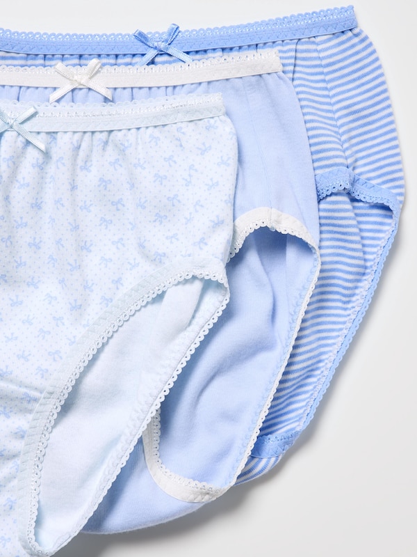 GIRLS コットンショーツ3枚組レギュラー