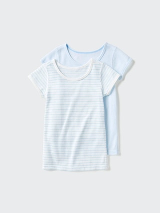 コットンメッシュTシャツ/2枚組