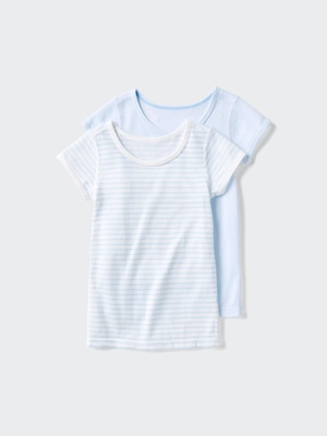 コットンメッシュTシャツ/2枚組