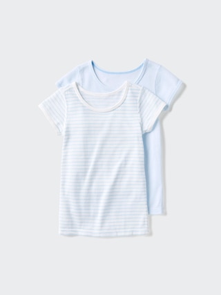 コットンメッシュTシャツ/2枚組