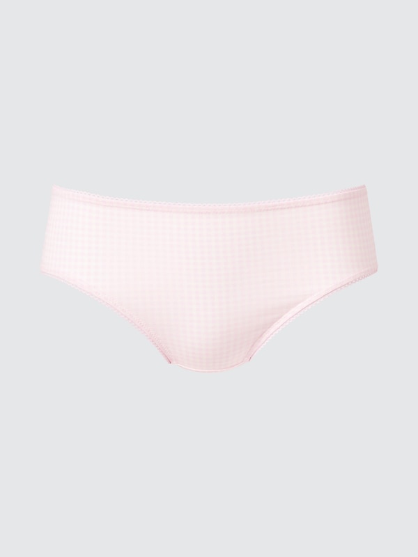 소프트모달쇼츠(미들웨이스트)깅엄체크