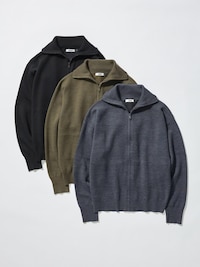 Double-Faced Zip-Up Jacket