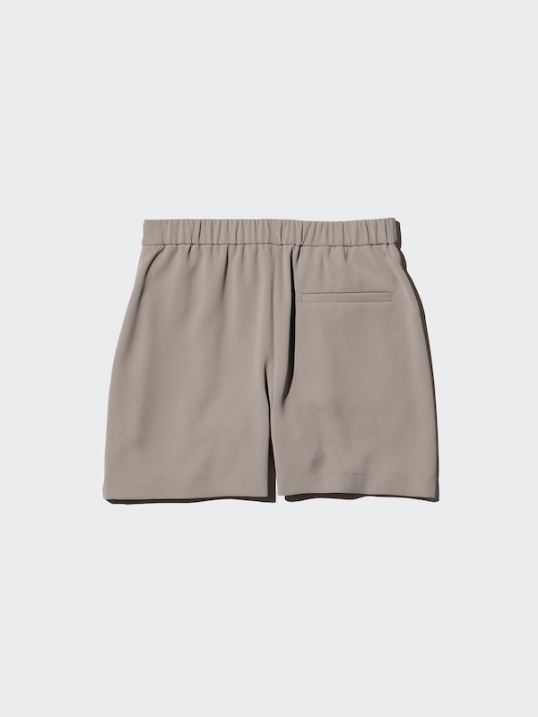 Drape Pleated Shorts
