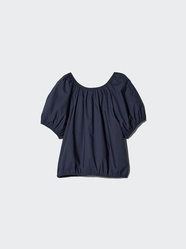 Cotton Poplin Blouse