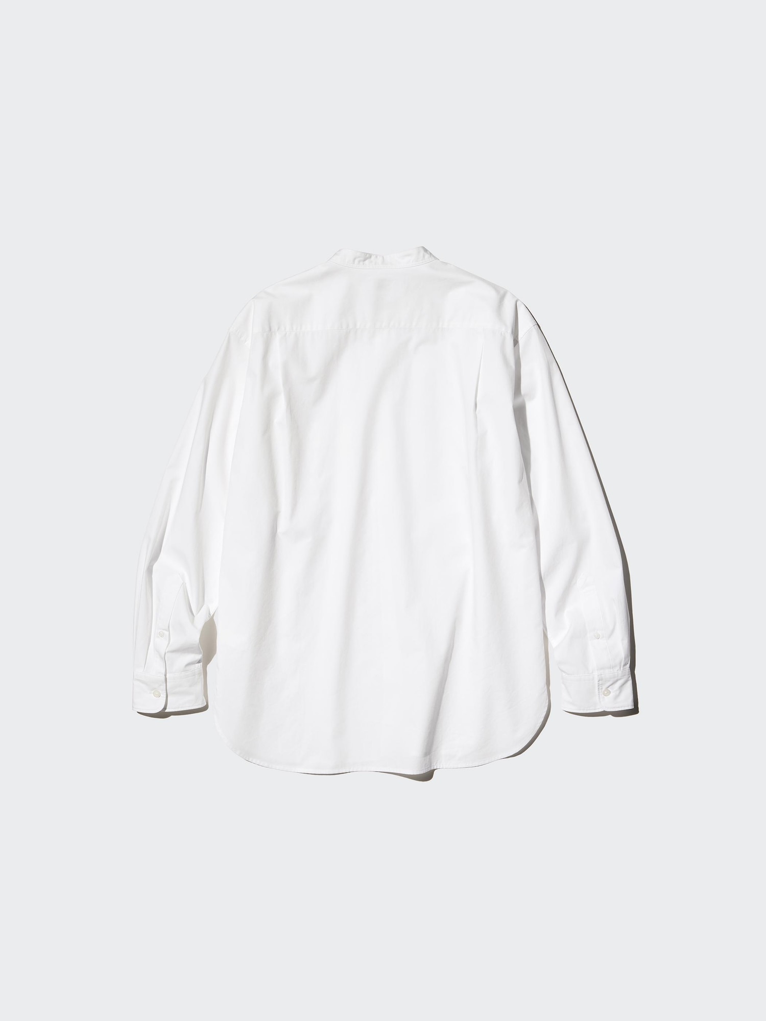 ユニクロ公式 | ブロードスタンドカラーシャツ/長袖