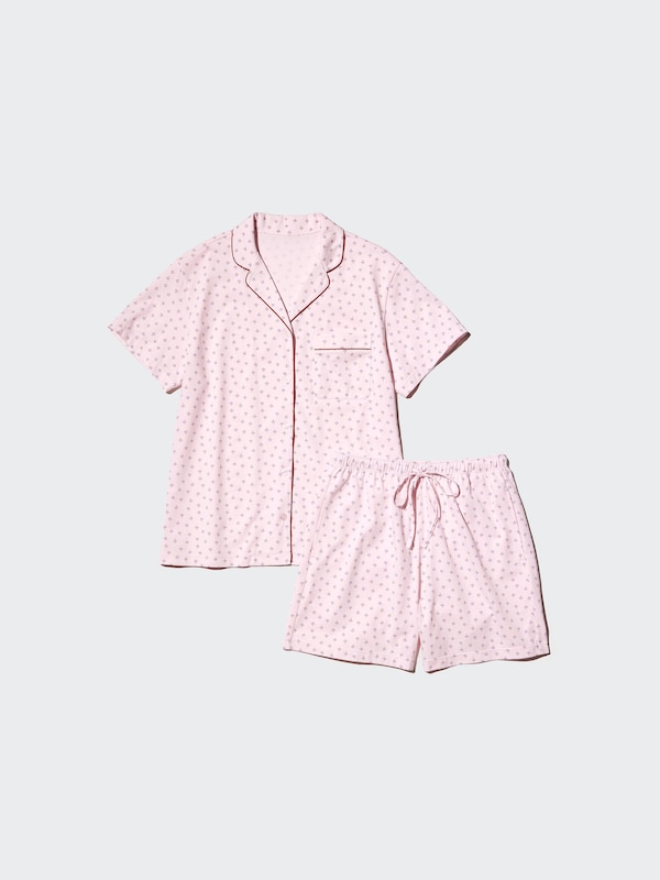 AIRism Cotton Pajamas Short Sleeve