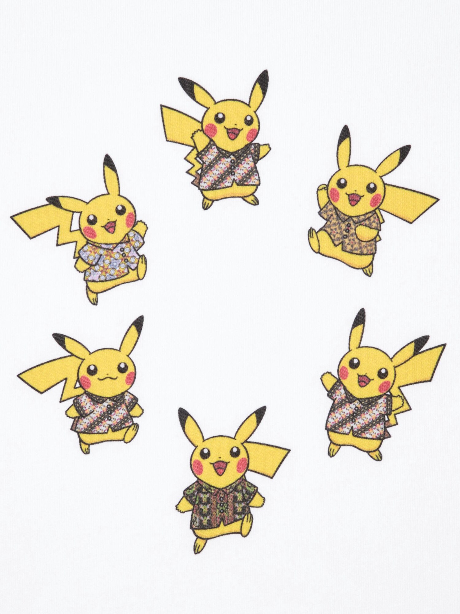 Unisex UTme Short Sleeve T-Shirt (Pikachu Batik Edition) | UNIQLO ID