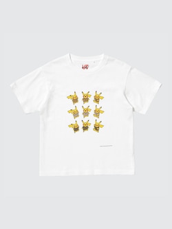 KIDS UTme Short Sleeve T-Shirt (Pikachu Batik Edition)