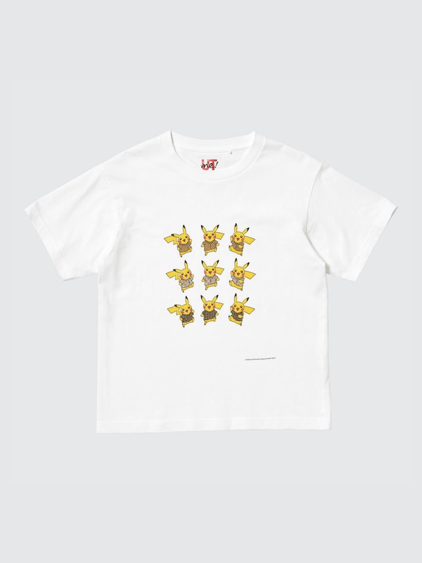 KIDS UTme Short Sleeve T-Shirt (Pikachu Batik Edition)