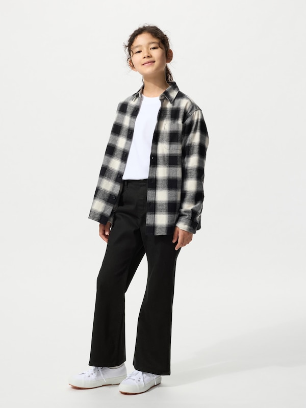 GIRLS フレアジーンズ