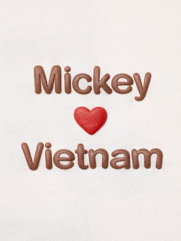 UT Mickey Mouse in Vietnam Áo Thun