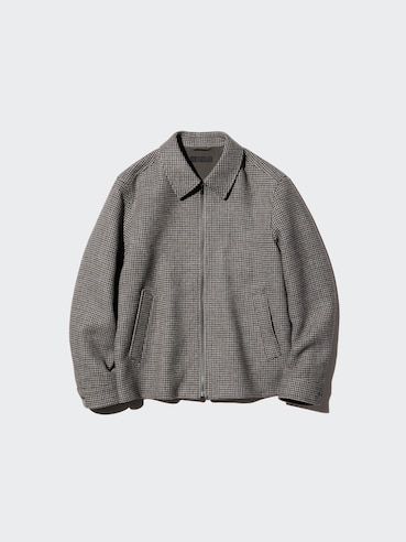 Single Collar Short Blouson