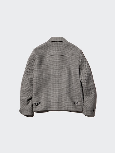Single Collar Short Blouson