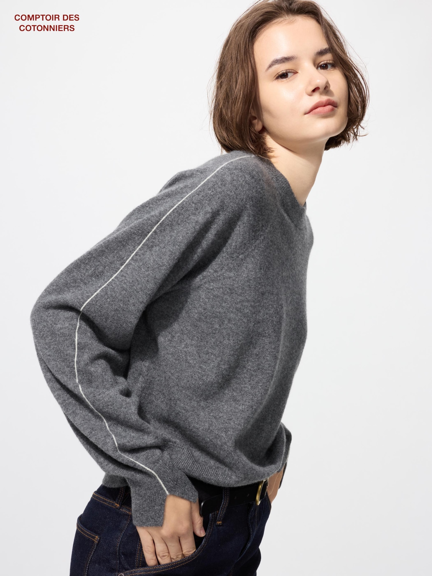 新品未使用ユニクロカシミアクルーネックセーター ユニクロ公式 | カシミヤクルーネックセーター