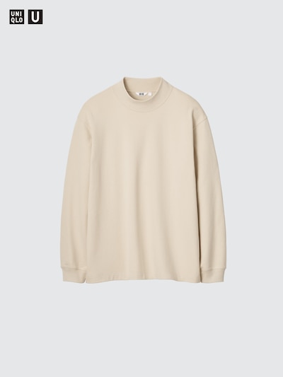 ブラッシュドモックネックTシャツ/長袖 3