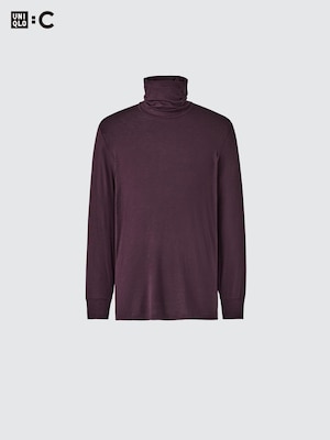 HEATTECH Extra Warm Cashmere Blend Turtle Neck T-shirt | Long Sleeve