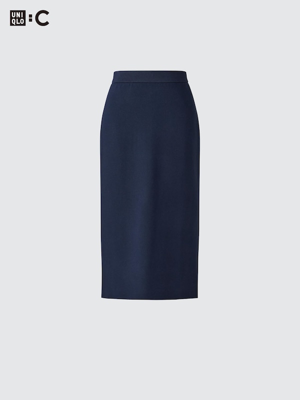 Washable Milano Ribbed Skirt