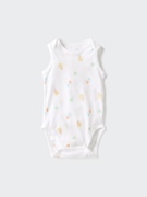 Bộ Bodysuit Cotton Vải Mắt Lưới | Họa Tiết