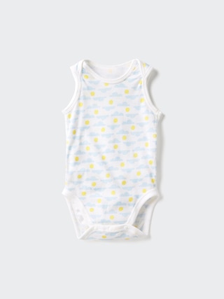 コットンメッシュボディスーツ/ノースリーブ